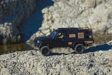MNモデル / トヨタ ランドクルーザー79 / オーバランド仕様 / ガンメタル  / MN-82S RTR の画像