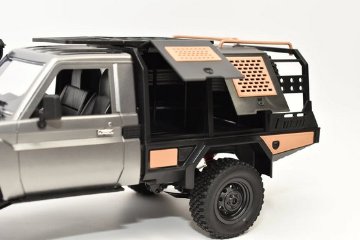 MNモデル / トヨタ ランドクルーザー79 / オーバランド仕様 / ガンメタル  / MN-82S RTR の画像