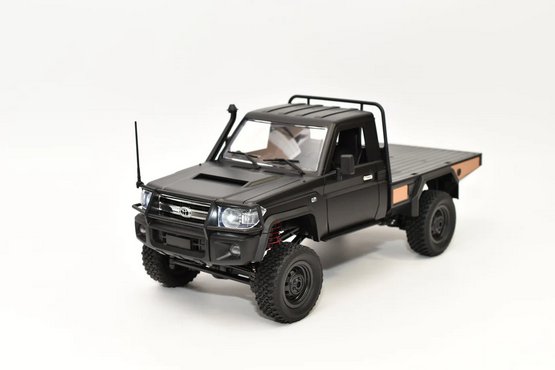 MNモデル / トヨタ ランドクルーザー79 / オーバランド仕様 / ブラック  / MN-82S RTR の画像