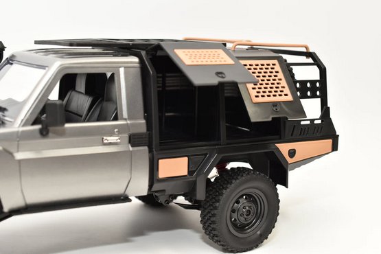 MNモデル / トヨタ ランドクルーザー79 / オーバランド仕様 / ブラック  / MN-82S RTR の画像