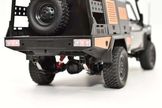 MNモデル / トヨタ ランドクルーザー79 / オーバランド仕様 / ブラック  / MN-82S RTR の画像