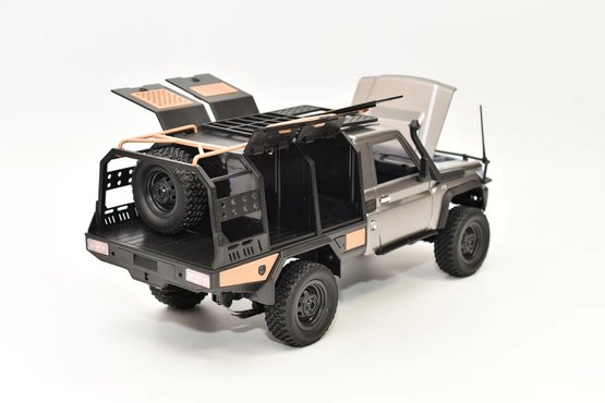 MNモデル / トヨタ ランドクルーザー79 / オーバランド仕様 / ブラック  / MN-82S RTR の画像