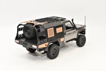 MNモデル / トヨタ ランドクルーザー79 / オーバランド仕様 / ブラック  / MN-82S RTR の画像