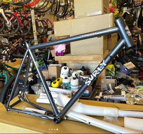 SURLY / フレームセット / STRAGGLER [ストラグラー] COLD STEEL BLUE / 50サイズの画像
