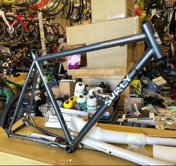 SURLY / フレームセット / STRAGGLER [ストラグラー] COLD STEEL BLUE / 50サイズの画像
