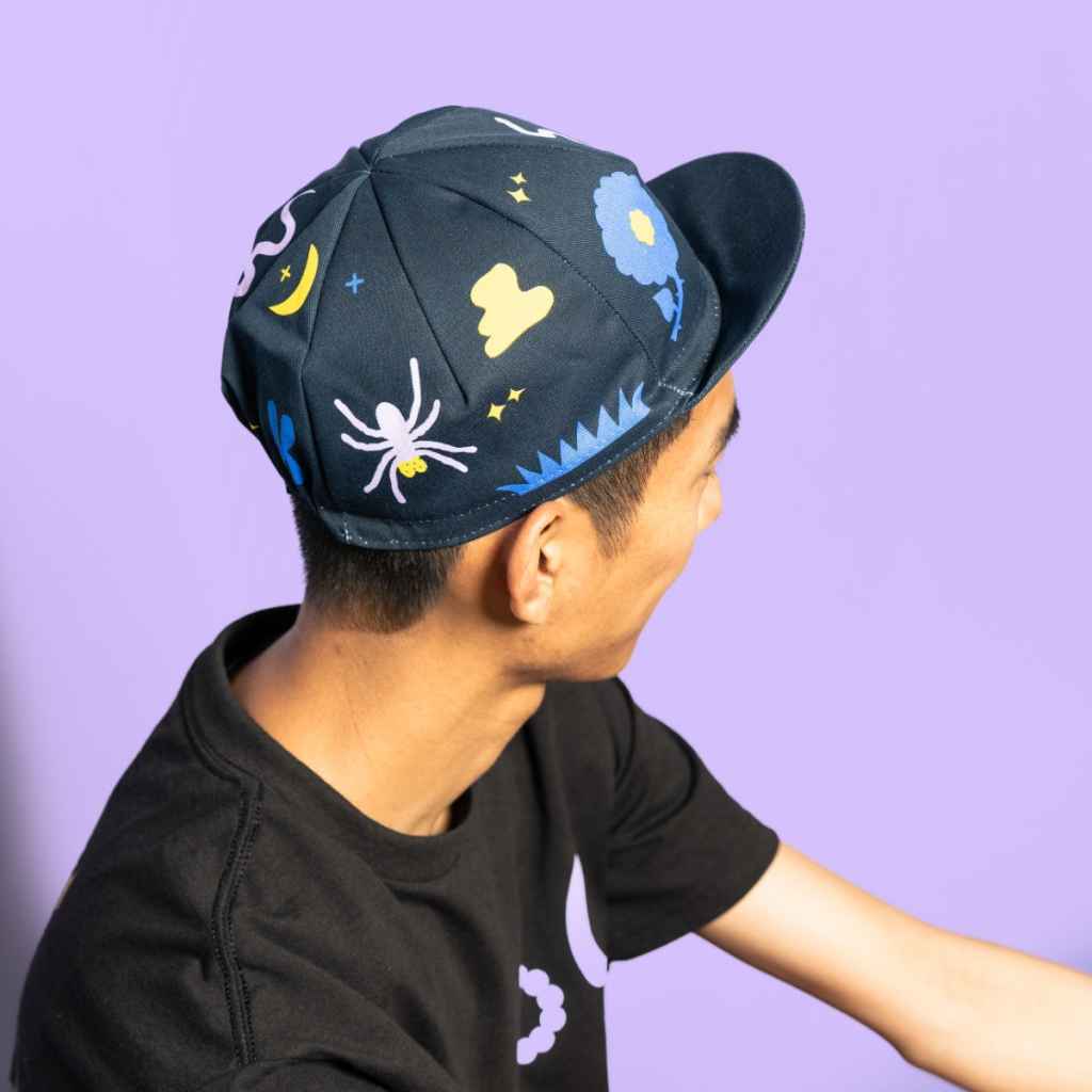 SWIFT INDUSTRIES SWIFT CAMPOUT 2026 Cycling Cap Navy｜限定サイクル