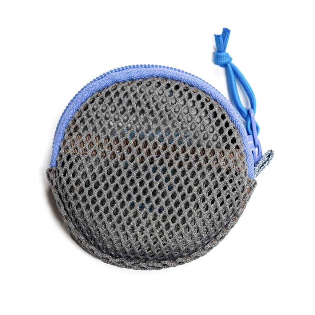 BLUE LUG / coin pouch / mesh gray / ブルーラグ コインポーチ / 財布 コインケースの画像