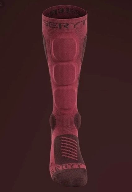 SERYT / SHELTER Protective Socks / Dark Red / セリット シェルター プロテクティブソックス の画像