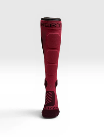SERYT / SHELTER Protective Socks / Dark Red / セリット シェルター プロテクティブソックス の画像