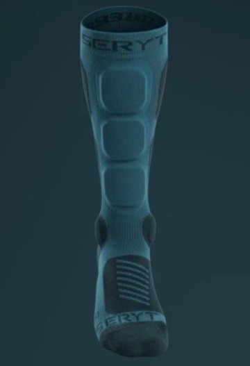 SERYT / SHELTER Protective Socks / Petrol Blue / セリット シェルター プロテクティブソックス の画像