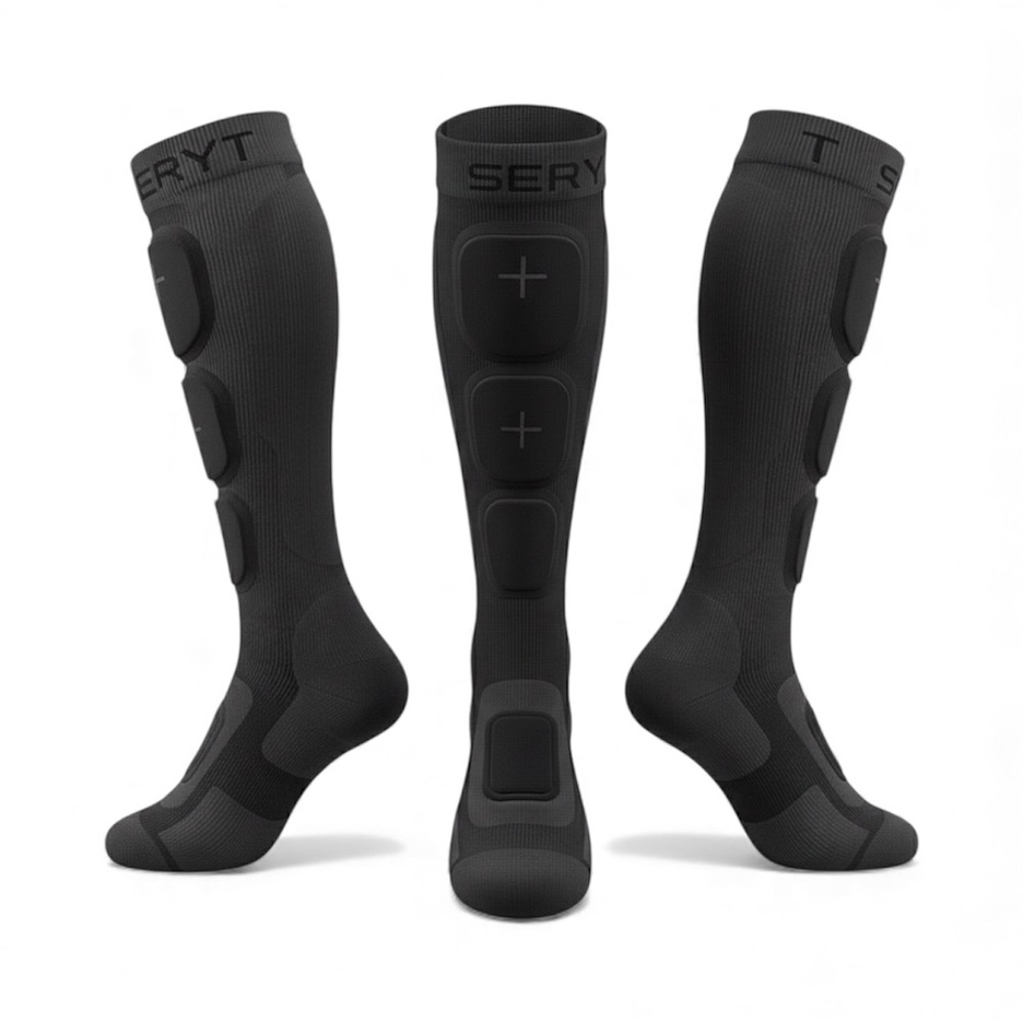 SERYT / SHELTER Protective Socks / black / セリット シェルター プロテクティブソックス の画像