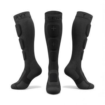 SERYT / SHELTER Protective Socks / black / セリット シェルター プロテクティブソックス の画像