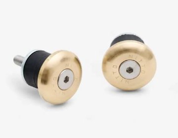 tokyobike x NITTO / BRASS END CAPS / 真鍮 エンドキャップの画像