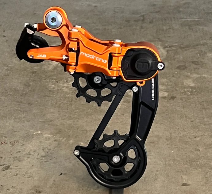 Madrone / Jab Derailleur / Textured Orange Limited Run / リアディレイラー の画像