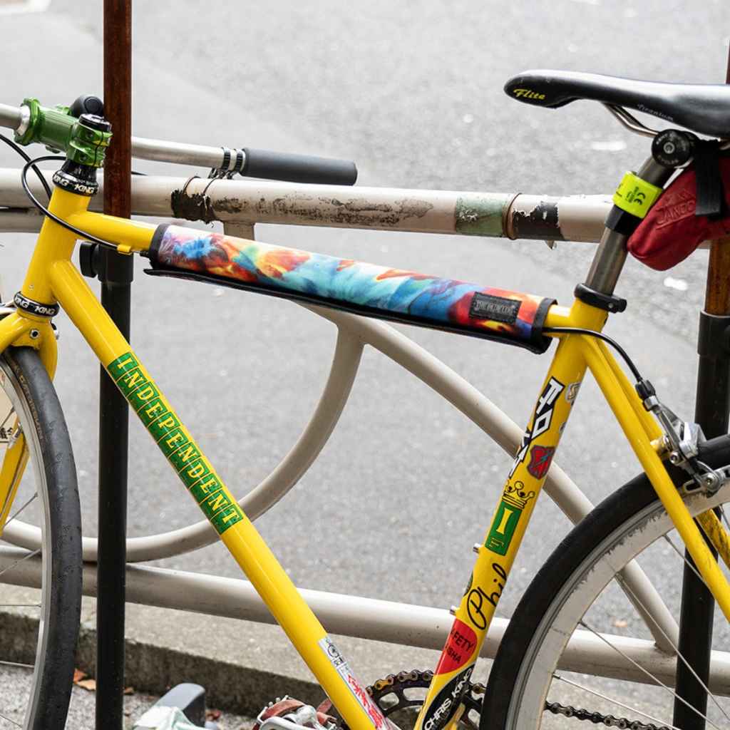 BLUE LUG / frame pad / x-pac black / ブルーラグ フレームパッドの画像