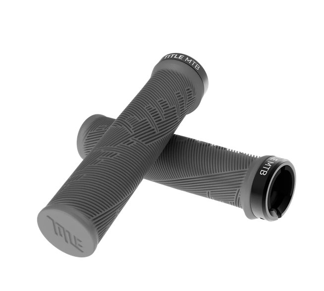 TITEL MTB / FORM Lock On Grips / Regular / Grey / グリップ タイトルの画像