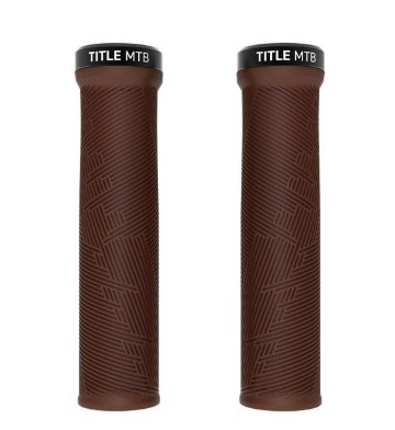 TITEL MTB / FORM Lock On Grips / Regular / Dark Brown / グリップ タイトルの画像