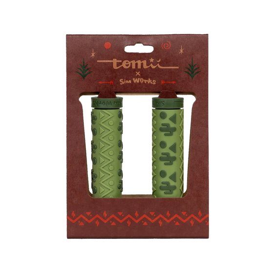 TOMII x SIMWORKS  / Farwest Grip / Cactus Green / グリップ   の画像