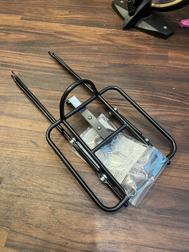 NITTO　「日東」 /　SimWorks  Obento Rack　/ ブラック　/　フロントキャリア　シムワークスの画像
