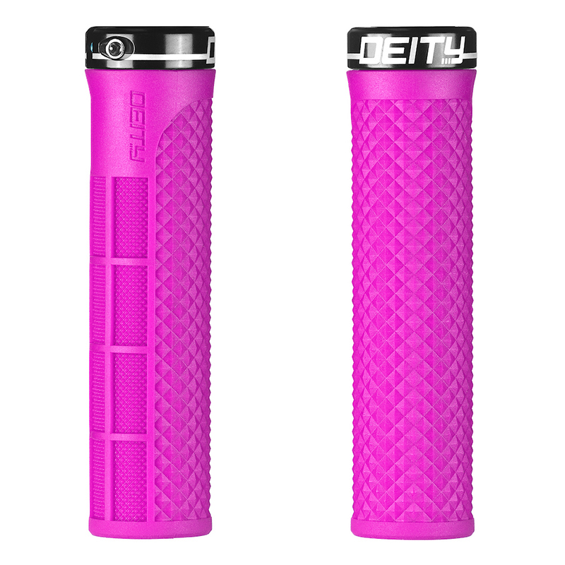 DEITY / Lockjaw grip  / pink / グリップ / ディエティーの画像