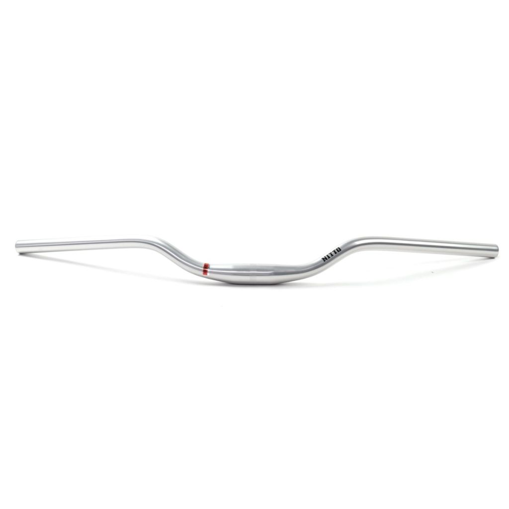 NITTO / B802 AA-SSB mellow riser bar / ( silver / 31.8mm / 750mm) / Bluelug / ハンドルの画像