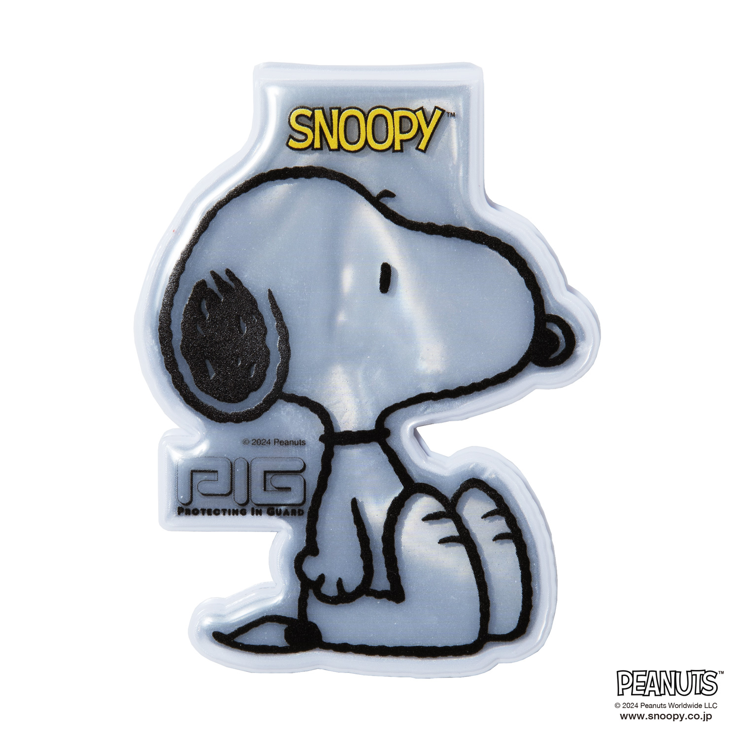 [PIG] SNOOPY 「スヌーピー」/ マグネット リフレクター / PEANUTS デザイン / MAGNET REFLECTOR の画像