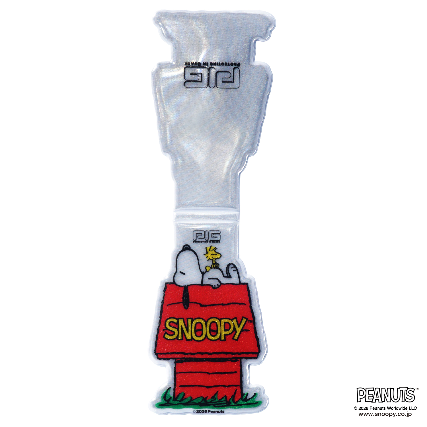 [[PIG] SNOOPY [ サイクリング ハウス ] / マグネット リフレクター / PEANUTS デザイン / MAGNET REFLECTORの画像
