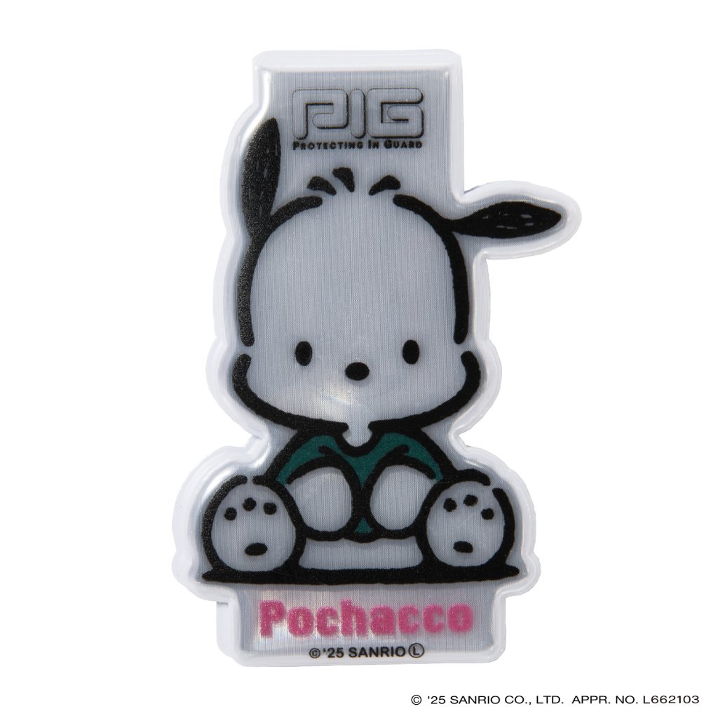 [[PIG] ポチャッコ / マグネット リフレクター / SANRIO デザイン / MAGNET REFLECTORの画像