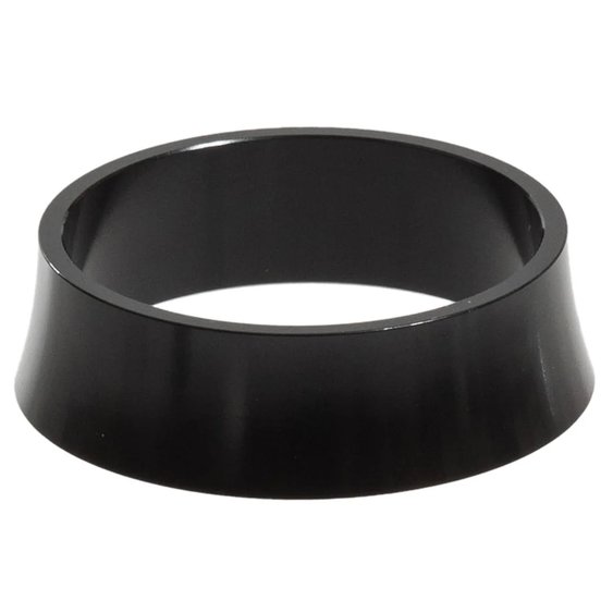 simworks / alloy tapered spacer (black) / テーパー コラムスペーサー / 高さ：10mm / コラム径[1-1/8]　の画像
