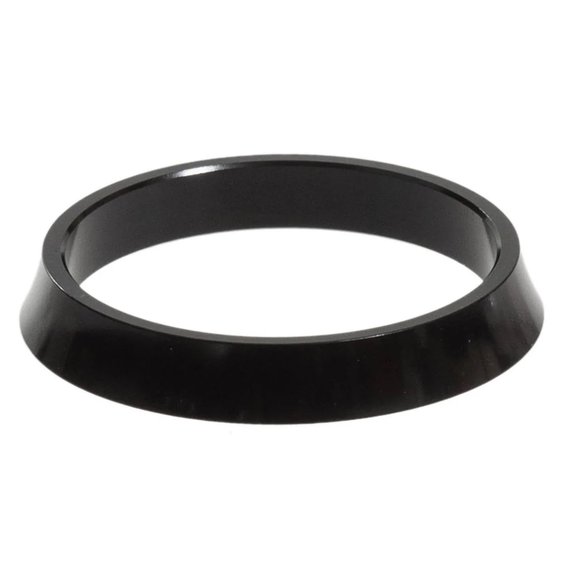simworks / alloy tapered spacer (black) / テーパー コラムスペーサー / 高さ：5mm / コラム径[1-1/8]　の画像