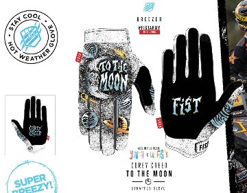 ※パケット発送可能※ FIST Handwear / BREEZER TO THE MOON / グローブの画像