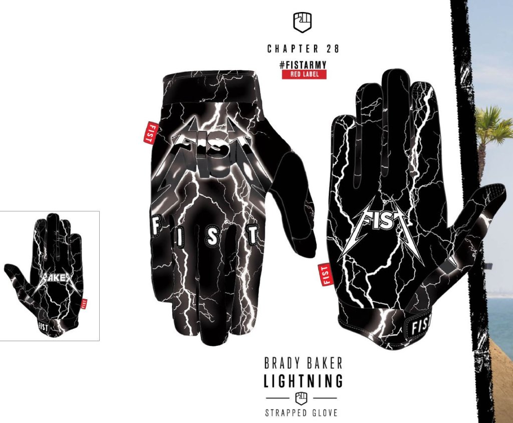 ※パケット発送可能※ FIST Handwear / BRADY BAKER LIGHTNIN / グローブの画像