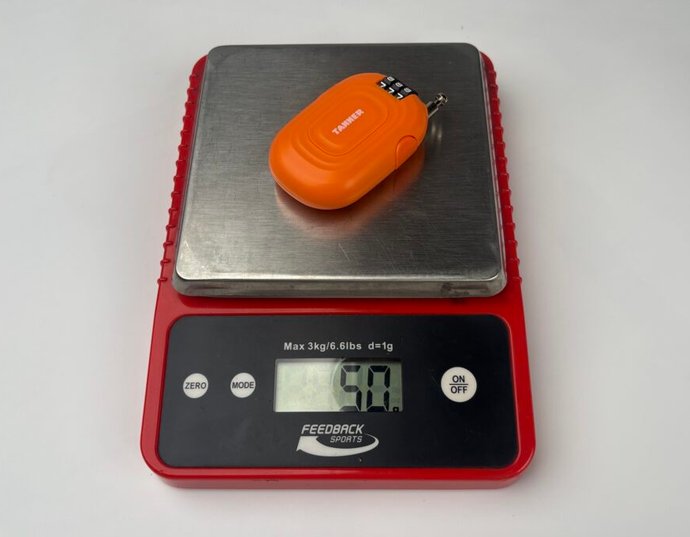 TANNER WIRED LOCK / ORANGE / 自転車用 コンパクト ワイヤーロック 750mmの画像