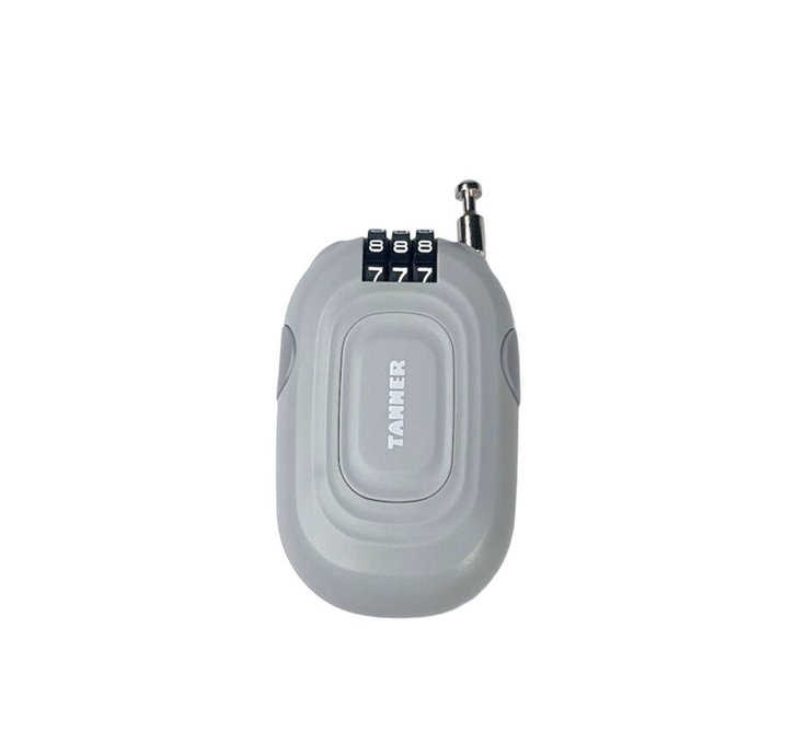 TANNER WIRED LOCK / GREY / 自転車用 コンパクト ワイヤーロック 750mmの画像