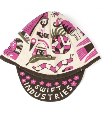 Swift Industries / explorers club cap (pink/natural)  / スウィフトインダストリーズ / cycling cap の画像