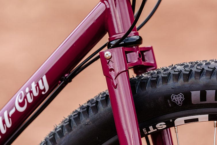 ALL CITY / GORILLA MONSOON APEX / 49cm / Charred Berry / 完成車の画像