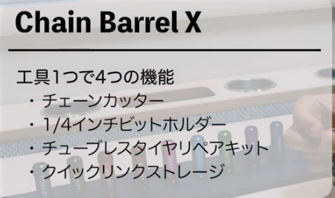 Clever Standard / Chain Barrel X / マルチツール 携帯工具 / チェーンカッターの画像