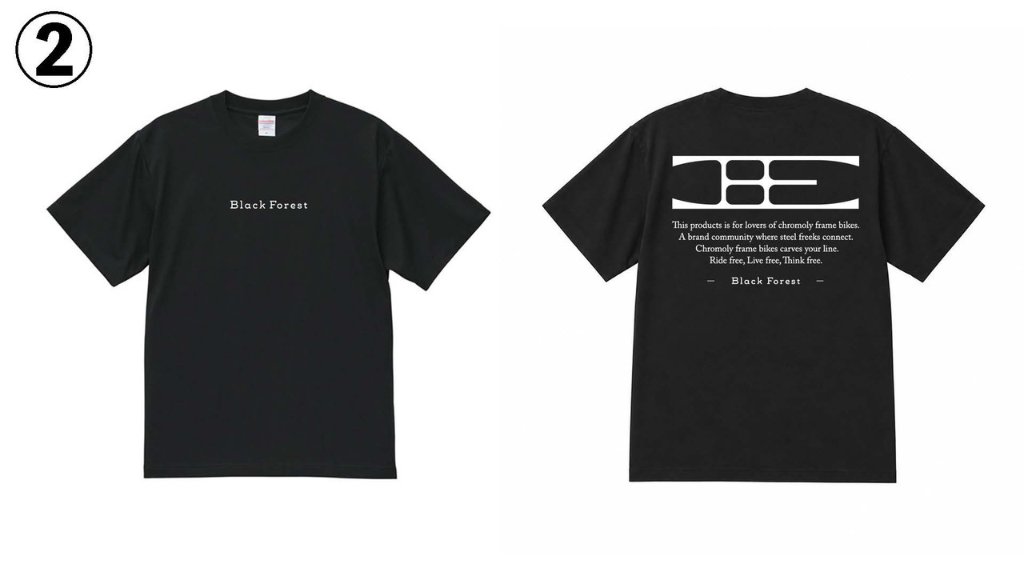 BlackForest / ブラックフォレスト / ロゴ / 半袖 Tシャツの画像