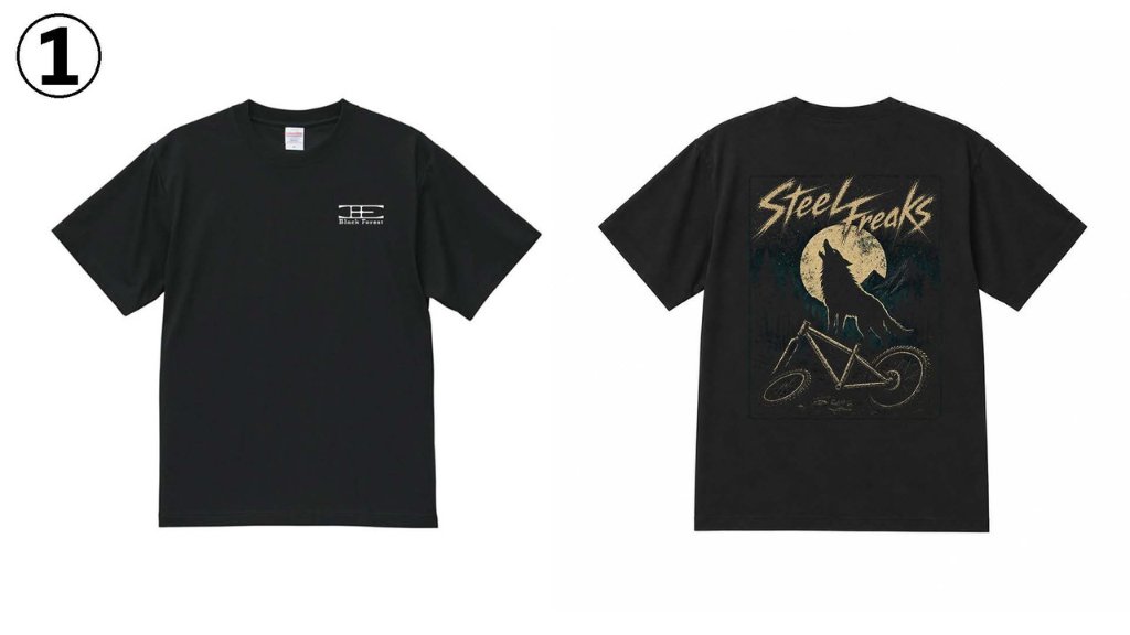 BlackForest / ブラックフォレスト / ウルフ / 半袖 Tシャツの画像