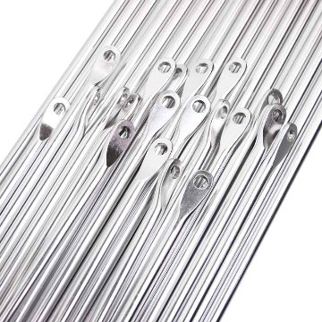 NITTO / Straight Struts / シルバー / ラック用 ステー 300mm / 400mm の画像