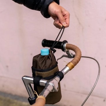FAIRWEATHER / フェアウェザー / stem bag / waxed canvas　/ camel　/ステムバッグ　バッグの画像
