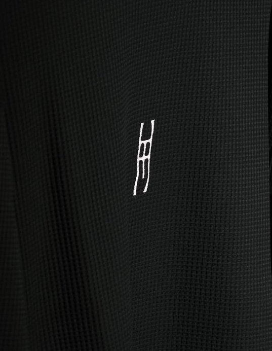 BlackForest 「ブラックフォレスト」 BF AIR GRID L/S  ワッフル編み 長袖 Tシャツの画像