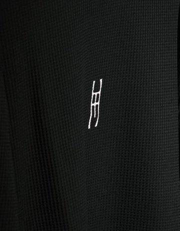 BlackForest 「ブラックフォレスト」 BF AIR GRID L/S  ワッフル編み 長袖 Tシャツの画像