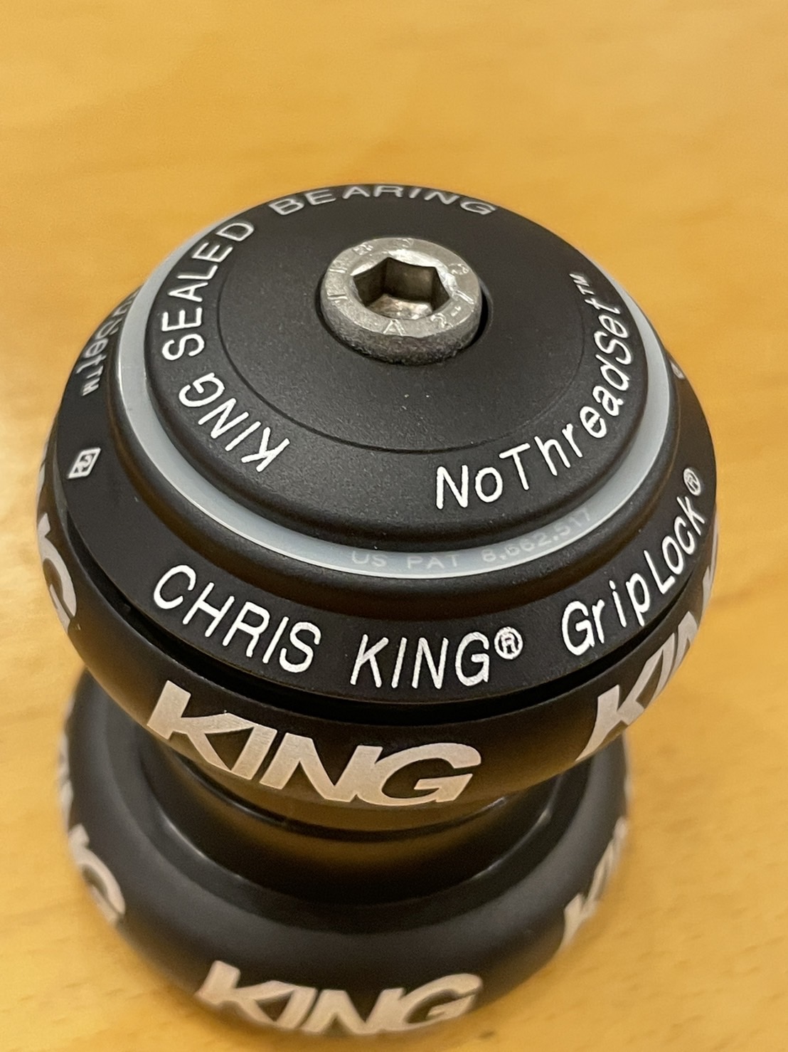 CHRIS KING/クリスキング ヘッドセット　nothreadset 1 -1/8　 マットブラック