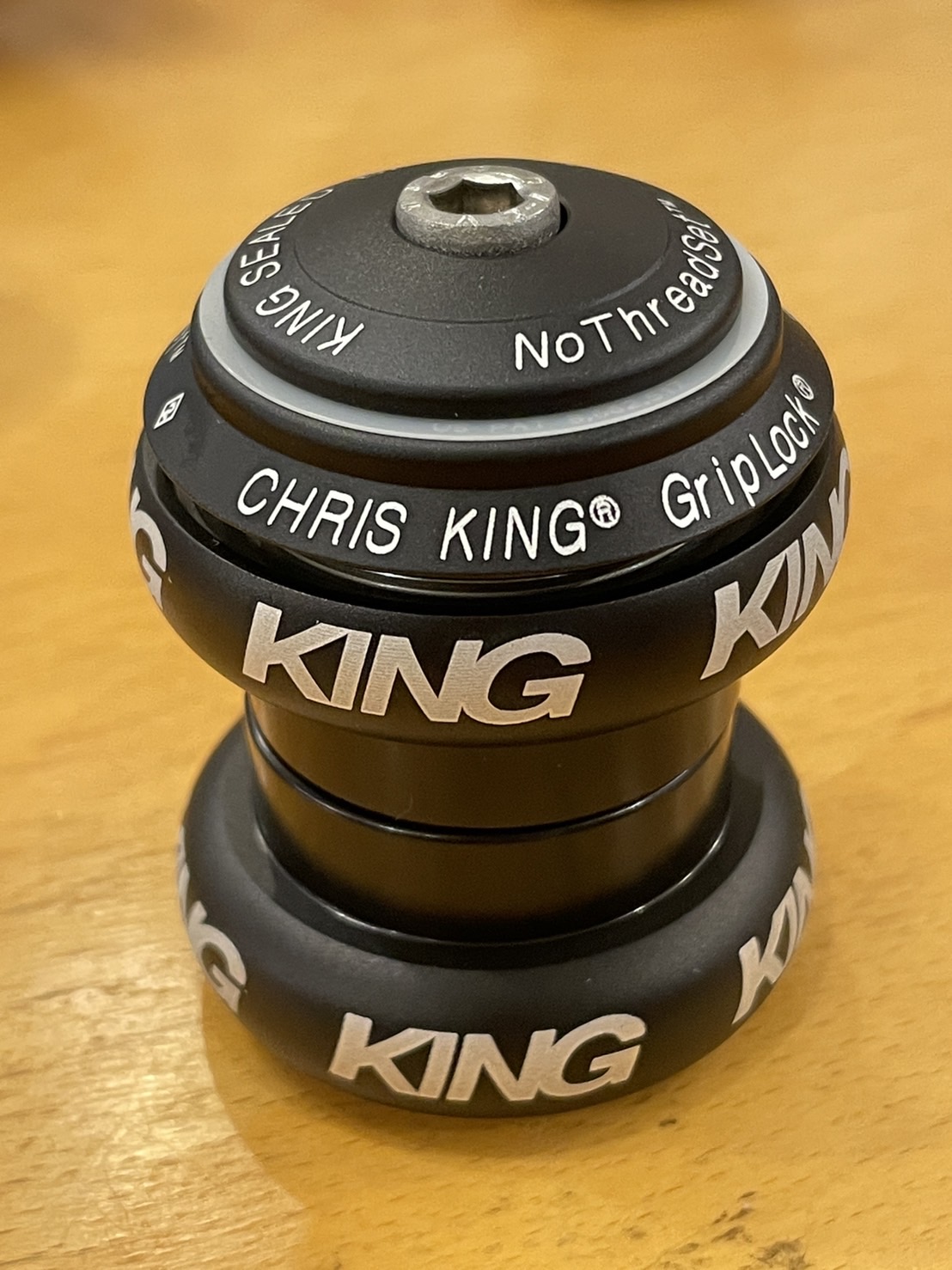 CHRIS KING/クリスキング ヘッドセット　nothreadset 1 -1/8　 マットブラック　画像