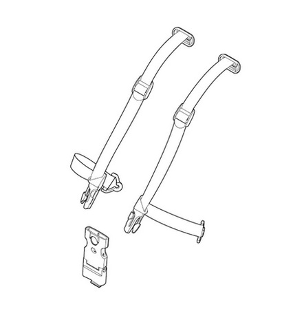 YEPP mini 前乗せ 専用ベルト  イエップの画像