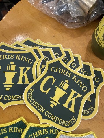 CHRIS KING/クリスキング /Trail Badge Sticker画像