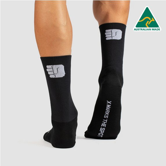 Burgh Cycling　/　Sock「ソックス」　/　ROCK　「じゃんけん・グー」　/ Bk　の画像