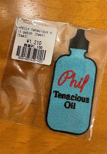 Phil Wood [フィルウッド]  Tenacious oil patch　画像