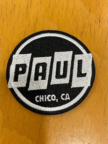 Paul Component　/classic logo patch　/パッチ画像